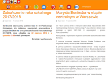 Tablet Screenshot of gimnazjumkowalewopomorskie.pl